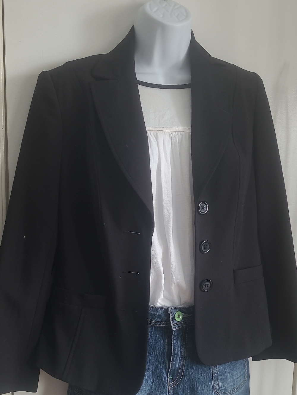cleo Black Tailored Women's Blazer Jacket